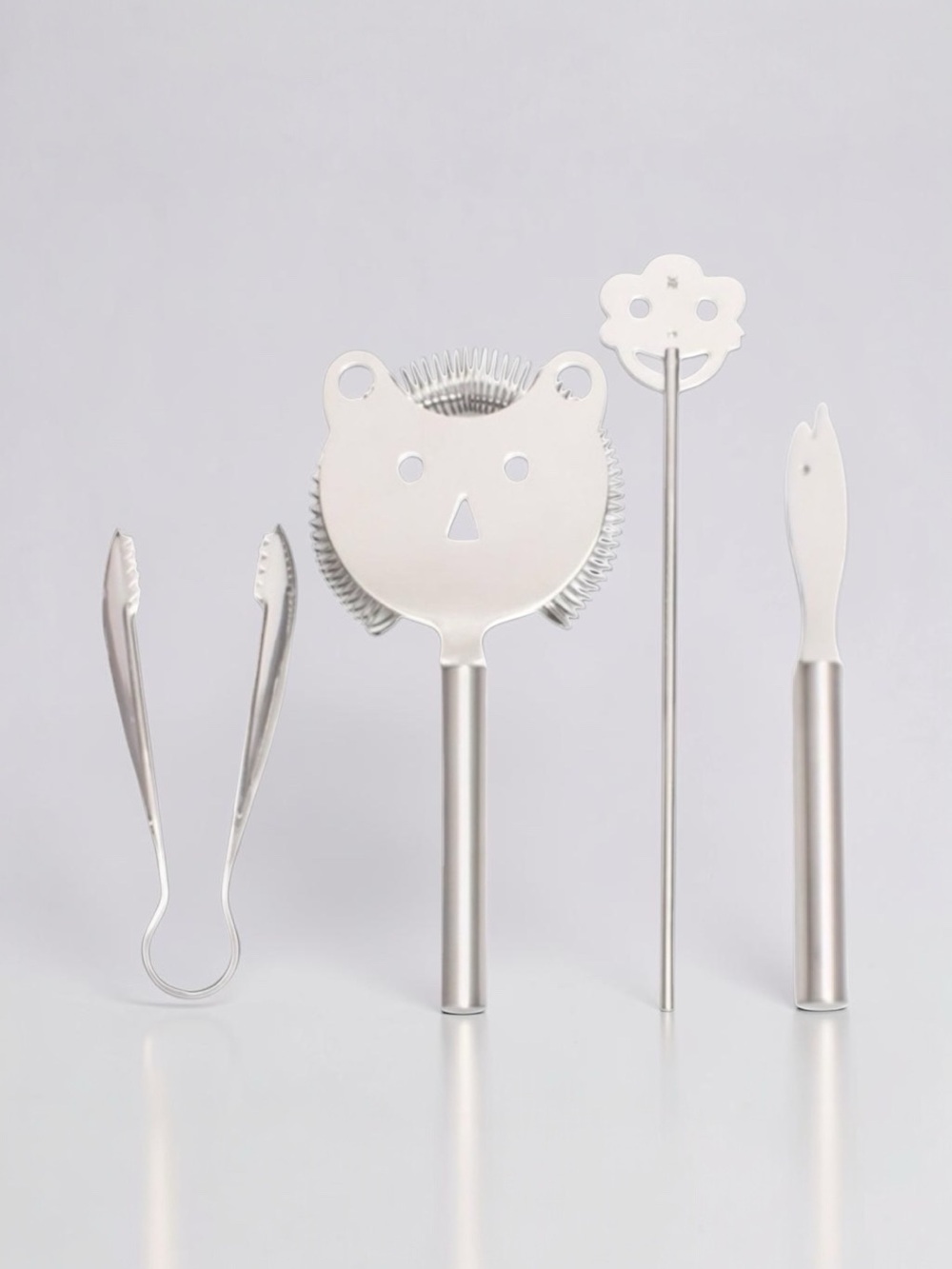 Wmf Faces Stainless Steel 4-Piece Bar Set